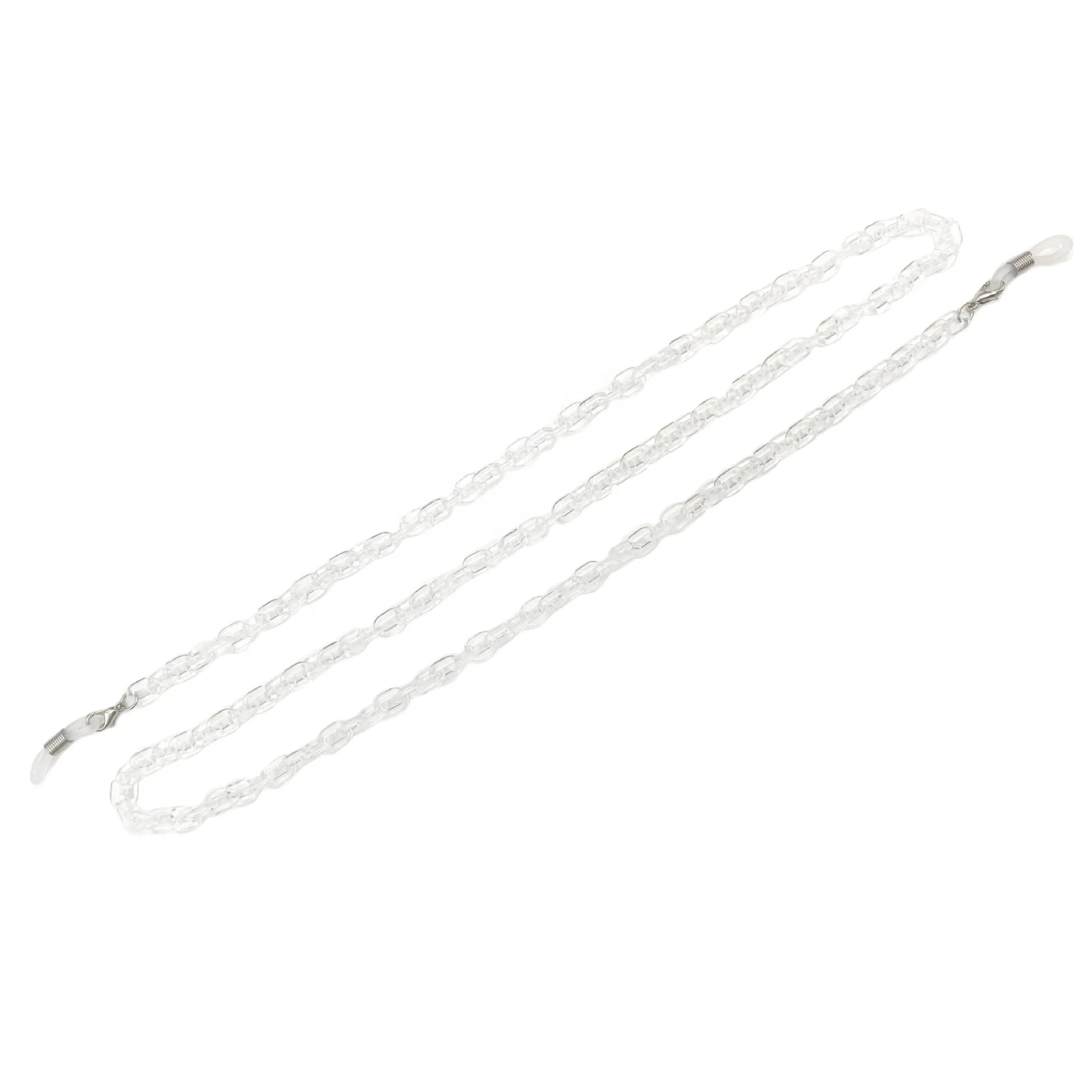 6mm Thin Acrylic Chain Imitation Mask Glasses Dual purpose Hanging Rope High Transparent Spray Paint Glasses Chain