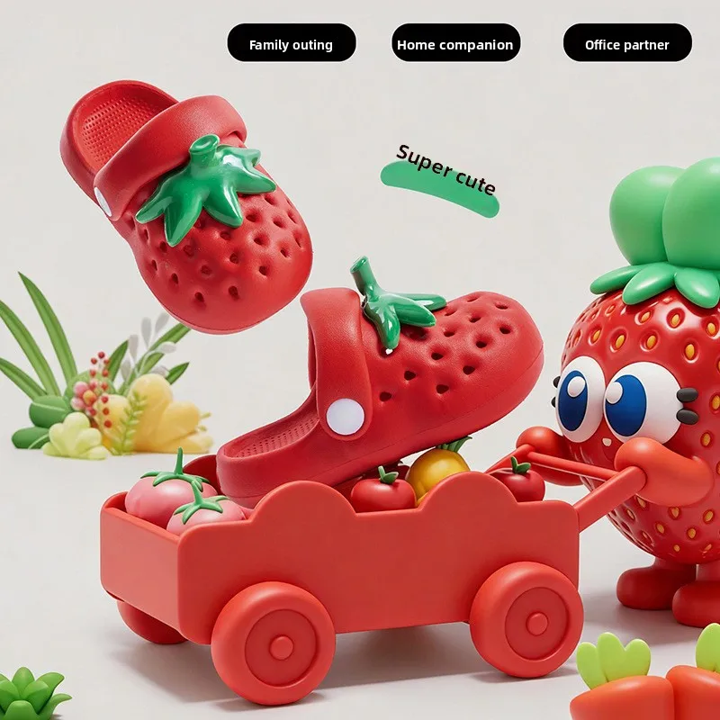 Fashion Waterproof Slippers Children Sandals Summer Outdoor Slides Soft Sole Garden Shoes Indoor Clogs Sandals For Boys & Girls