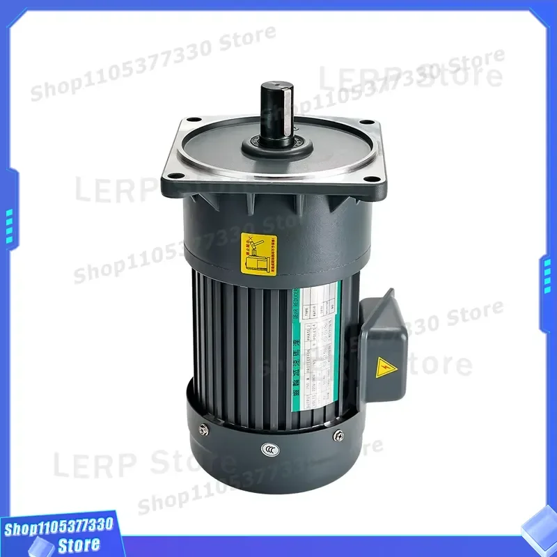 400W Vertical AC Motor 220V 60Hz Three Phase 1/2 HP Electric Engine for Industrial Mixer Machine High Torque Compact Design