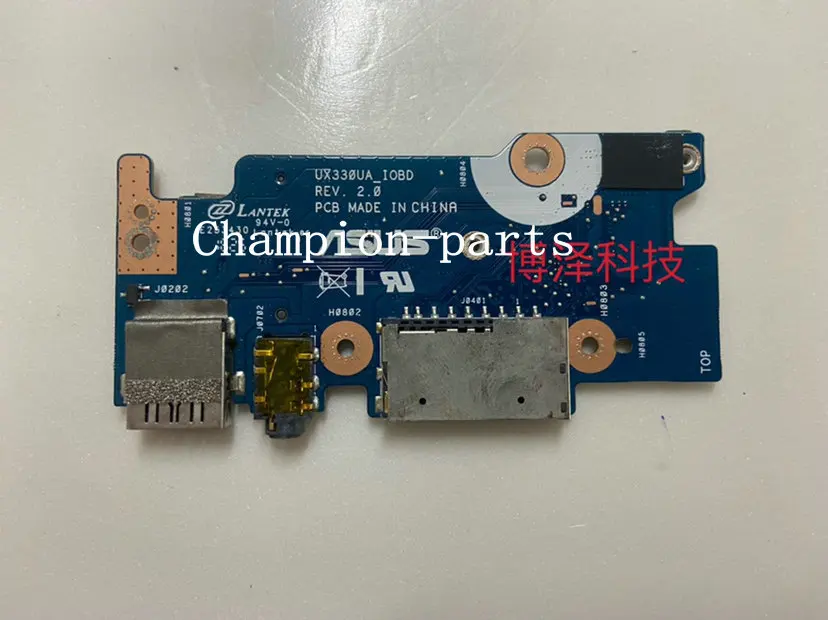 

AVAILABLE ORIGINAL FOR ASUS UX330UA IOBD REV : 2.0 USB AUDIO BOARD SD CARD READER CONNECTOR FAST SHIPPING