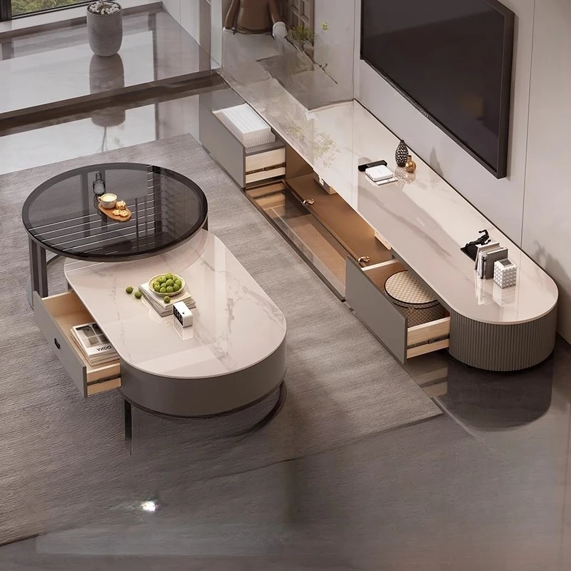 Film Supporti TV minimalisti Design di lusso Film nordici Supporti TV Console di intrattenimento Cassettiere Legno Suporte Para Mobili TV