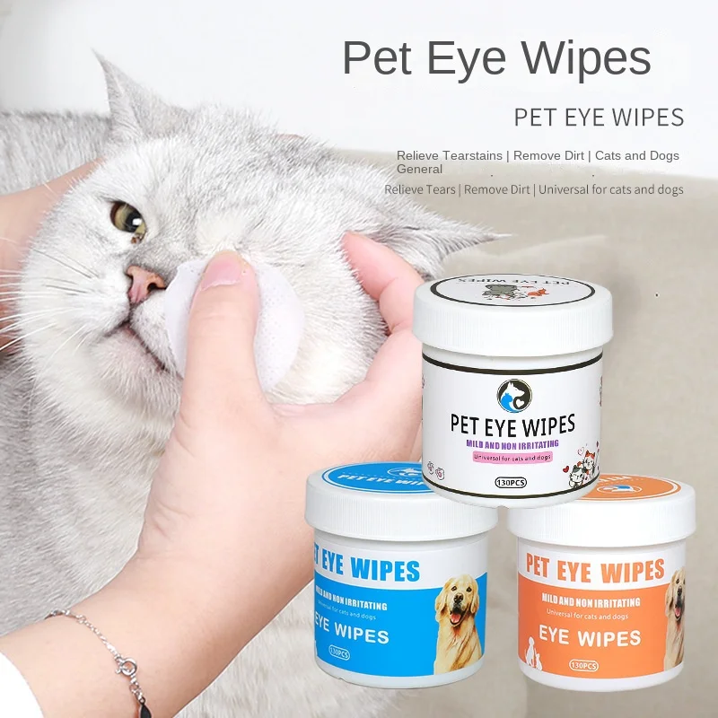 

Pet Eye Wipes Tear Removal Cleaning Wipes Eye Cleaning Special Tear Removal