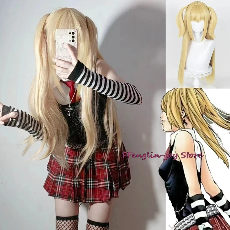 Misa Amane Cosplay Note Death Cosplay Costume Debut Daily Sexy Dress Subculture Necklace y2k GothLoli Uniform Outfit Wig