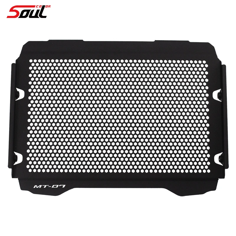 Aluminum Motorcycle Radiator Guard Radiator Grille Cover Fits For YAMAHA MT-07 2021 2022 2023 2024 MT07 21-24