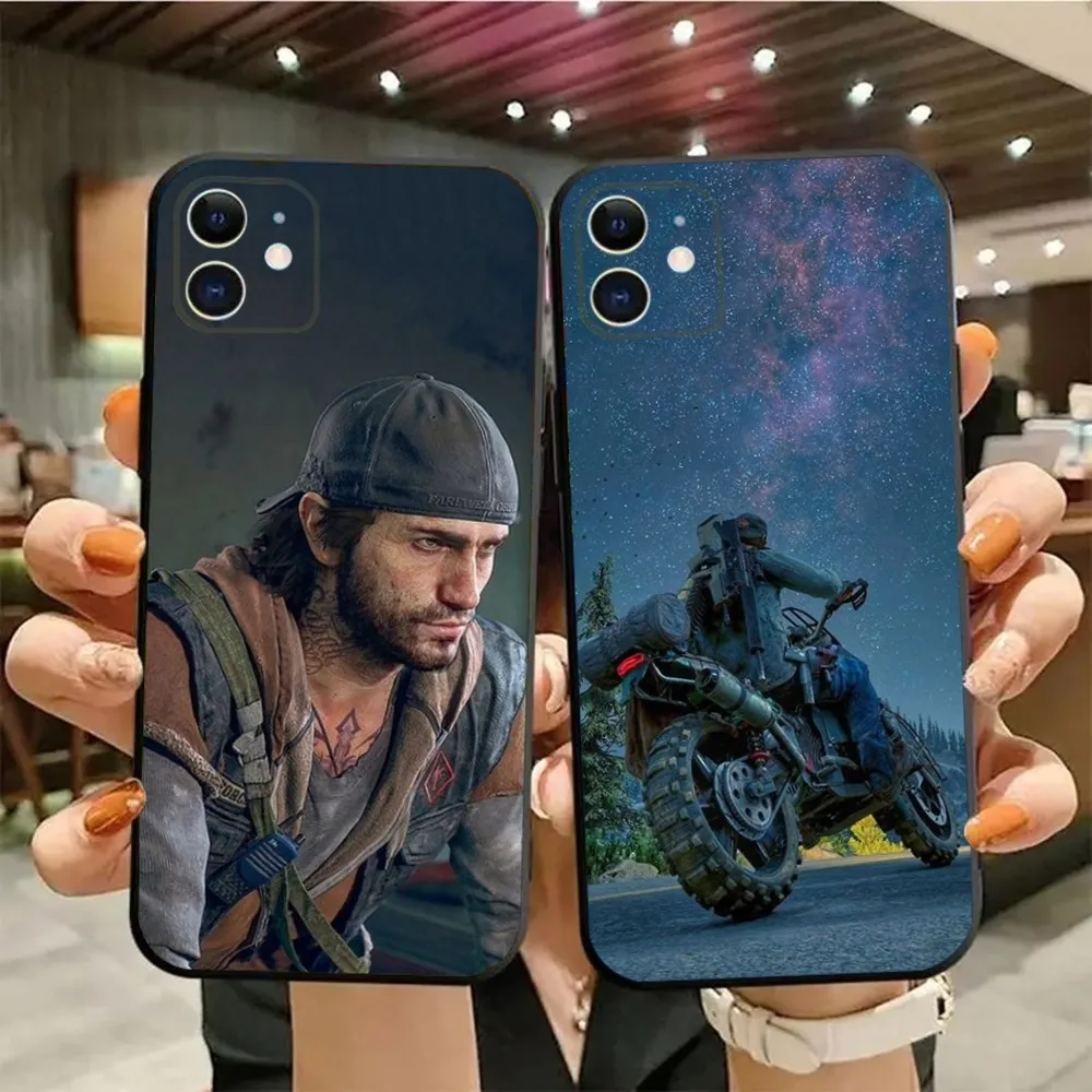 Game D-Days Gone Phone Case For iPhone15,14,13,12,11,Pro,Max,Plus,Mini,X,XS,XR,8,7,6,S,Plus,SE Soft Black Case