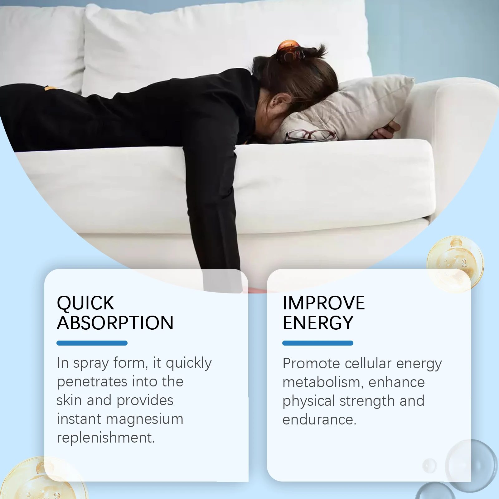 Sleep Aid Essential Oil Spray for Better Bedtime Comfort Nighttime Sleep Anxiety Relief Relaxing Sleep Spray - view 3