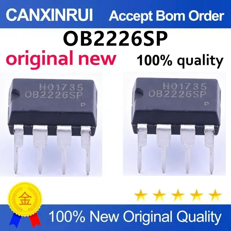(5-100pieces)Original genuine OB2226SP direct insertion DIP8 induction cooker power chip