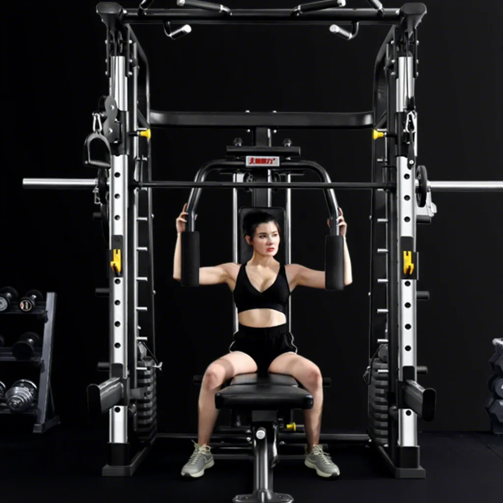 Smith Machine Small Bird Squat Rack Push Chest Gantry Bench Press