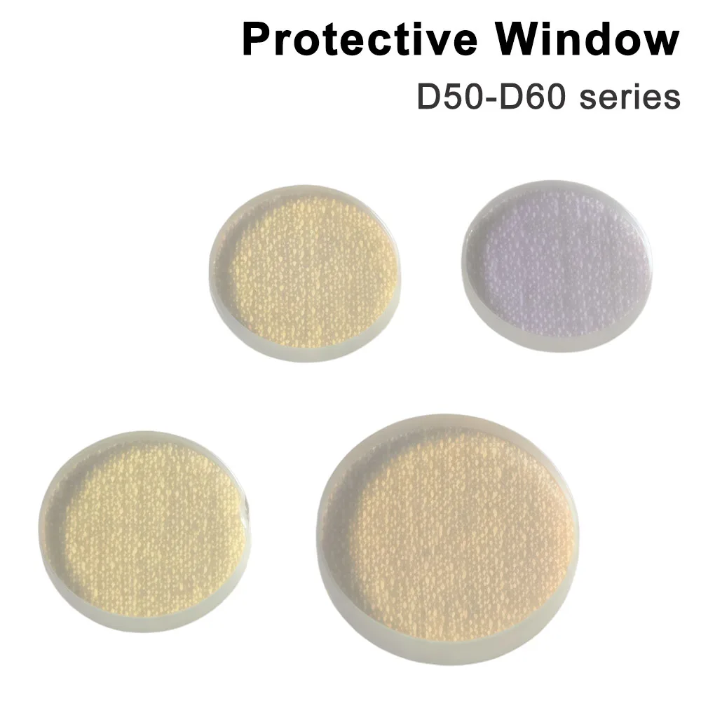 Lenses Powerful Cutting Fiber Laser Lens Protective Window Optics Fused Silica Precitec Bodor Raytools bt240s D50-60mm