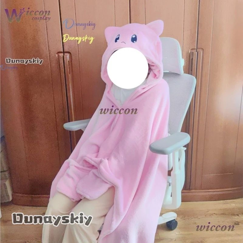 Game Needy Girl Overdose KAngel Cosplay A P Pink Cat Head Air Conditioning Carpet Anchor Girl Heavy P Chan Nso