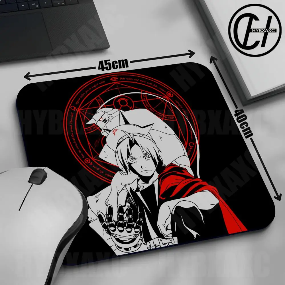 Gaming Mouse Pad Small Fullmetal Alchemist Mouse Pad Desktop Computer Keyboard Wireless Mouse Boy Girl Gift for Play Games
