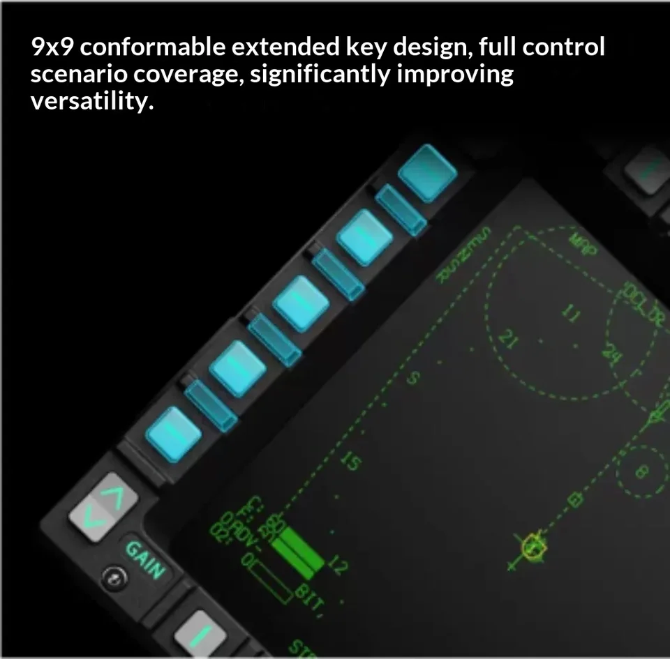 WINWING Multifunctional DCS F18 MFD Display Cockpit Functional