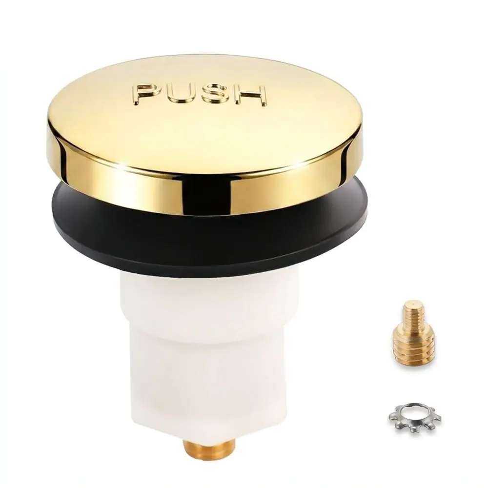 Brass Core Bathtub Drain Plug Push Bounce Sink Stopper Replacement Accessory Compatible For For Kohler 1068204 Tub Drainer