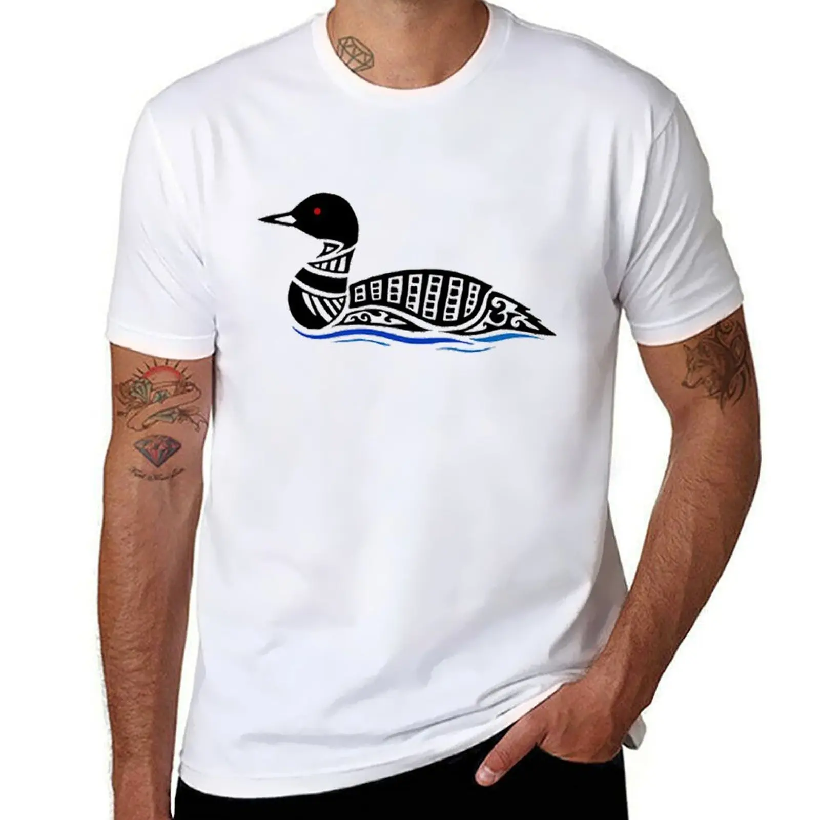 

Pacific Loon T-Shirt cotton t shirt man t shirt man casual