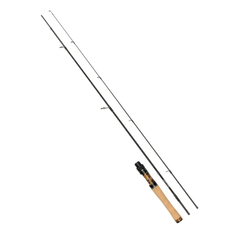 Trout rod, horse mouth micro matter UL Luya white stripe long throw fishing rod