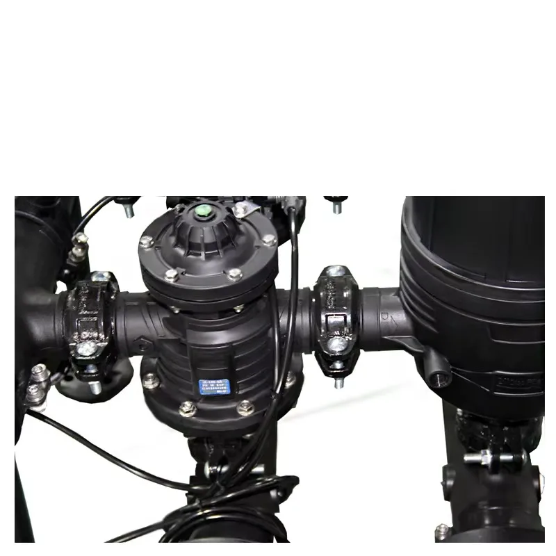 2 Inch 2 Unit T Type Automatic Backwash Disc Water Filtration System for Agriculture Irrigation