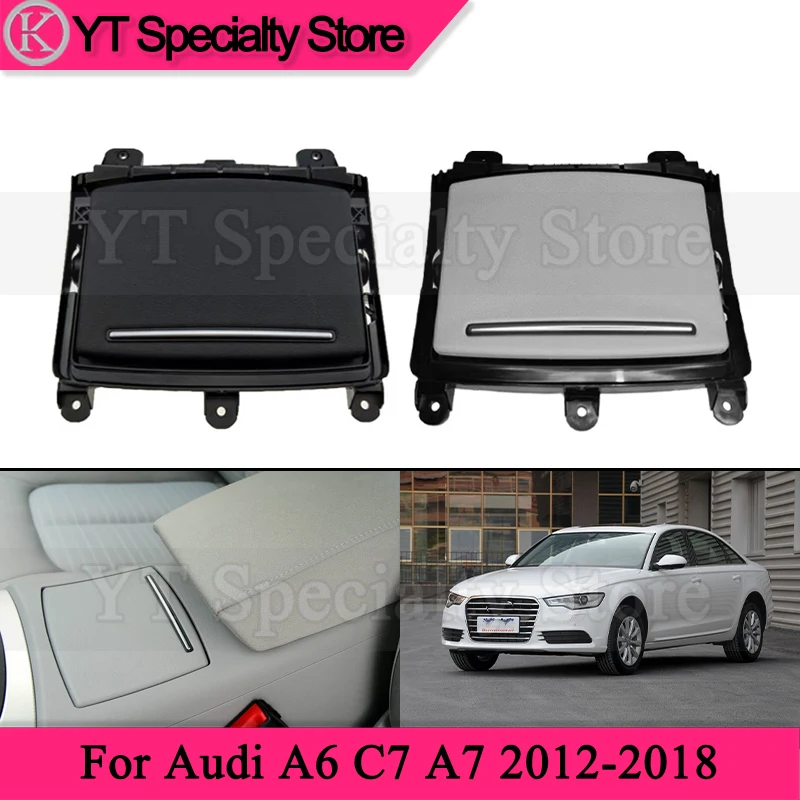 

Kamshing 4G0862534A Front Central Console Water Cup Holder For Audi A6 C7 A7 2012-2018 Beverage Cup Holder