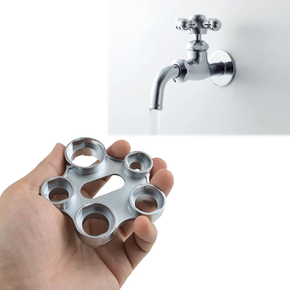 

Faucet Aerator Wrench Flows Adjusting Faucet Aerator Removal Tool Multi-Purpose Faucet Aerator Key for Kitchen Bathroom