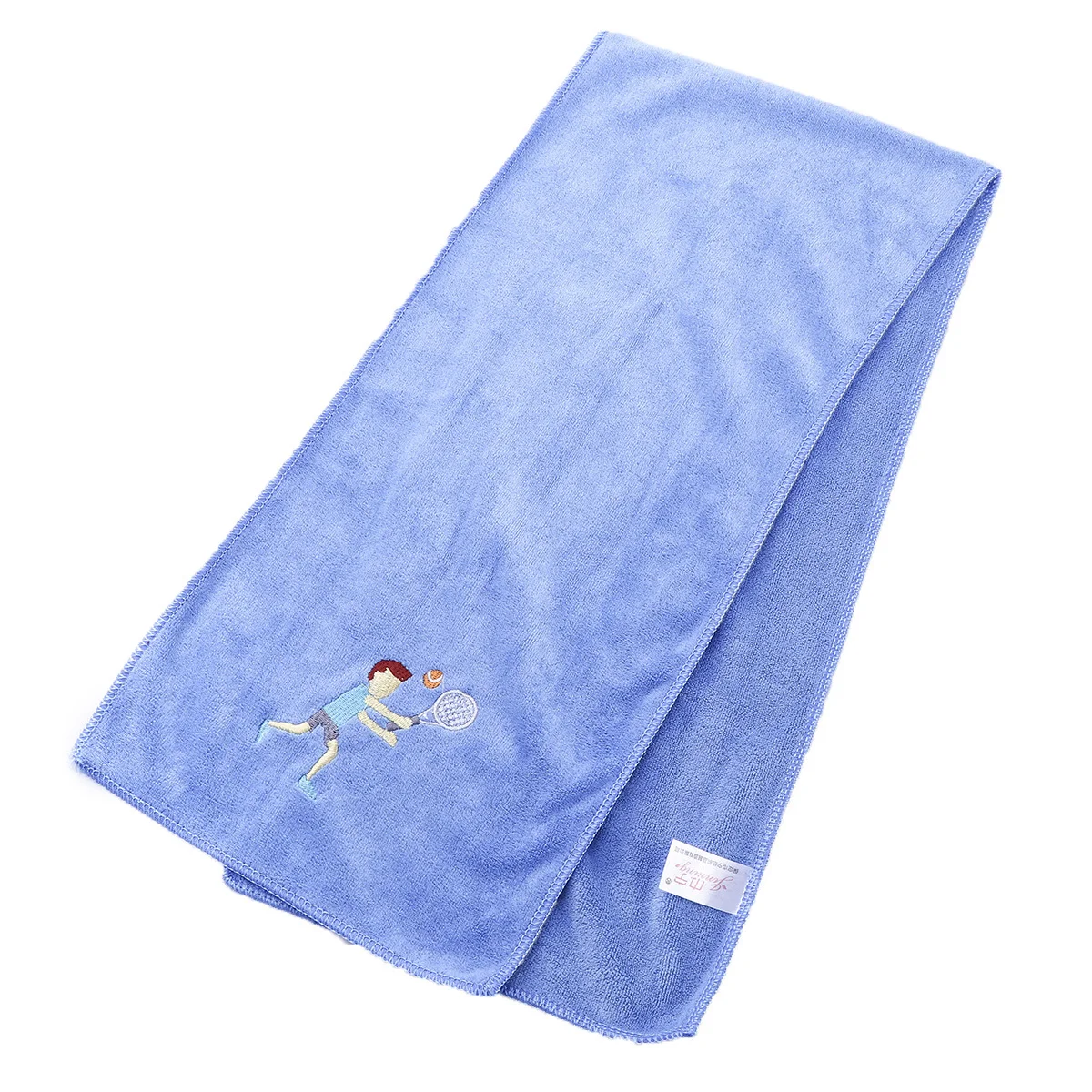 High Breathability Absorbent Towel 25x110cm for Fitness Hiking Cycling Yoga Gym Sports Blue Running Towel Towels