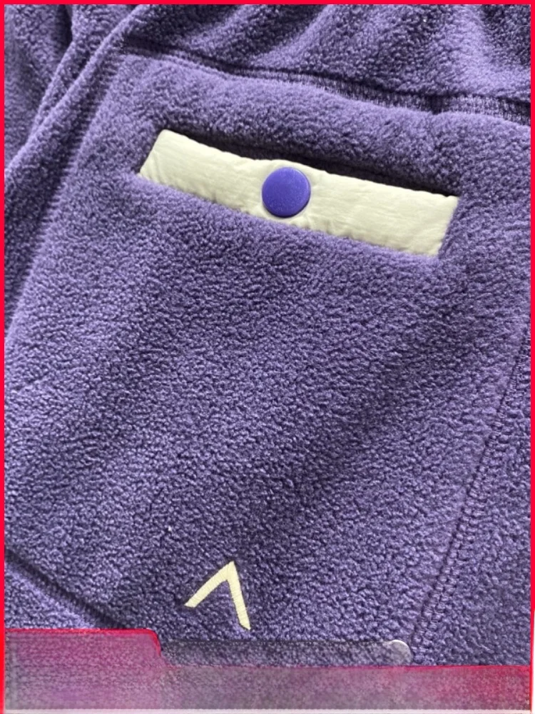 

Outdoor Mountain Series Fce Lined Casual Pants ex Comfortable Elastic Waist Versatile Long Trousers Trendy Polyester F...