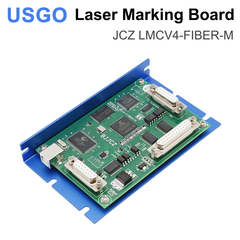 USGO BJJCZ LMCV4-FIBER-M Laser Marking Machine Controller Input Power DC5V 3A for 1064nm Fiber Marking Machine IPG Raycus MAX