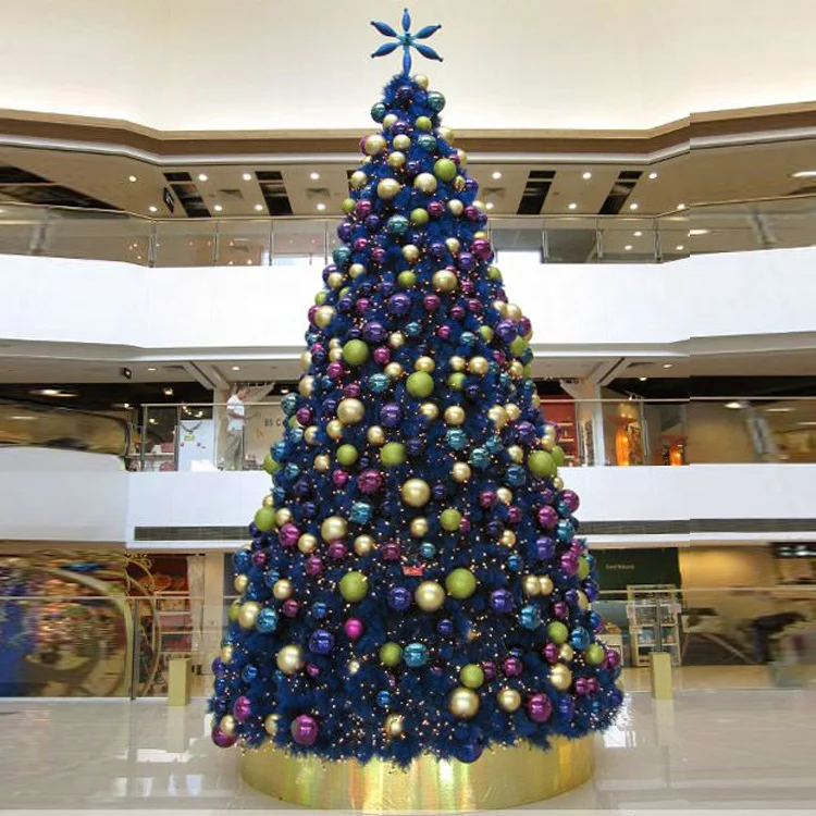 

Decorated Height 4m 5m 6m Commercial Big Christmas Tree for Shopping Mall Holiday Display