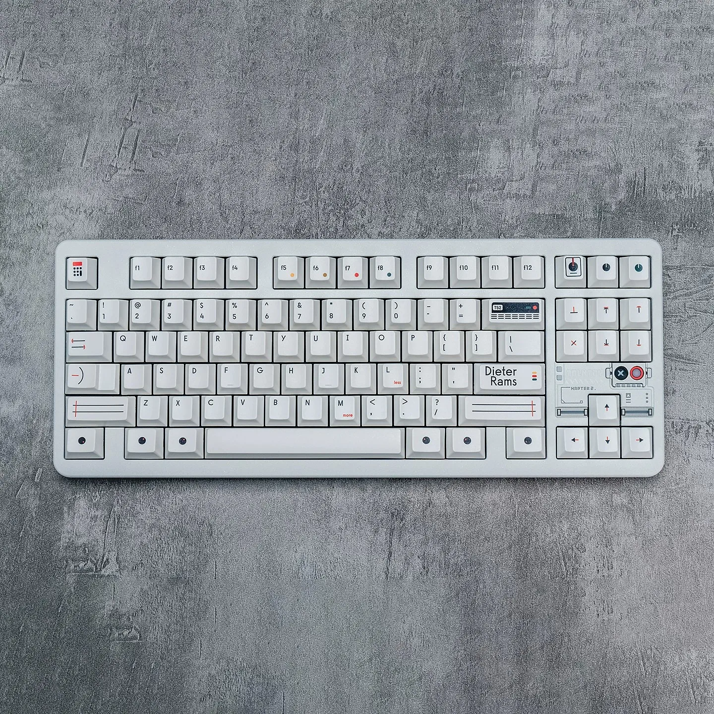 144 Keys Dieters White Keycaps PBT Cherry Profile Dye Sublimation Keycaps For Apple MAC Mechanical Gaming Keyboard Keycaps view 3