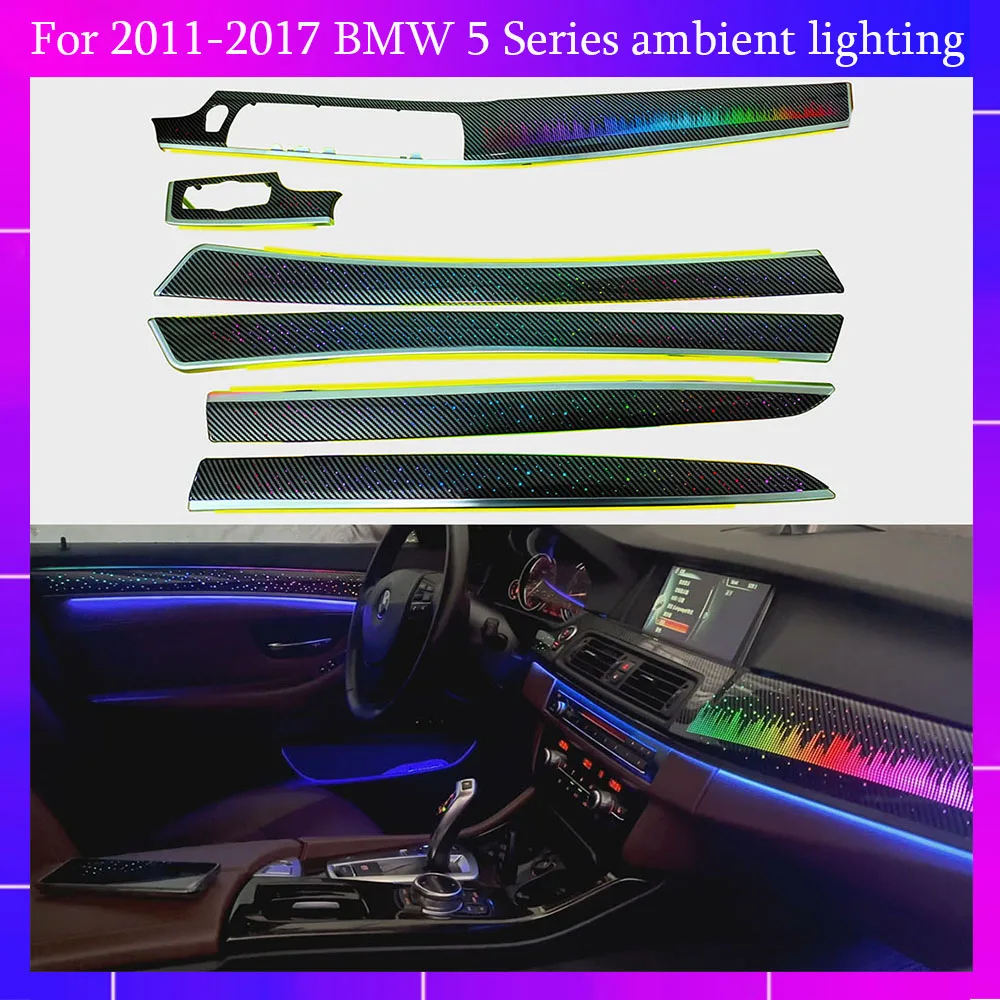 LED-interieurverlichtingsset voor BMW 5-serie 2011-2017 (F07/F10/F11/F18) en 5GT – Boost meeslepend rijden - afbeelding 2