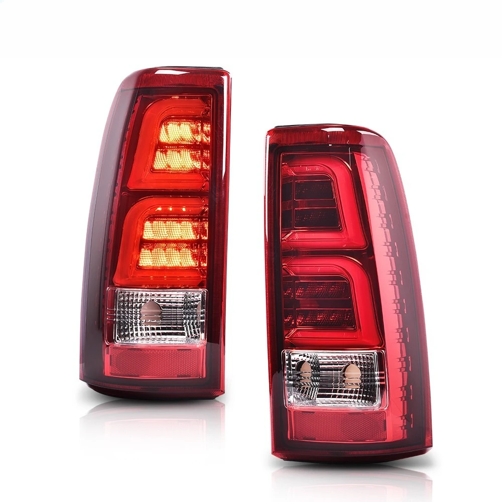 

LED Tail Lights Fit For Chevy Silverado 99-06 GMC Sierra 1500 2500 3500 HD 99-02