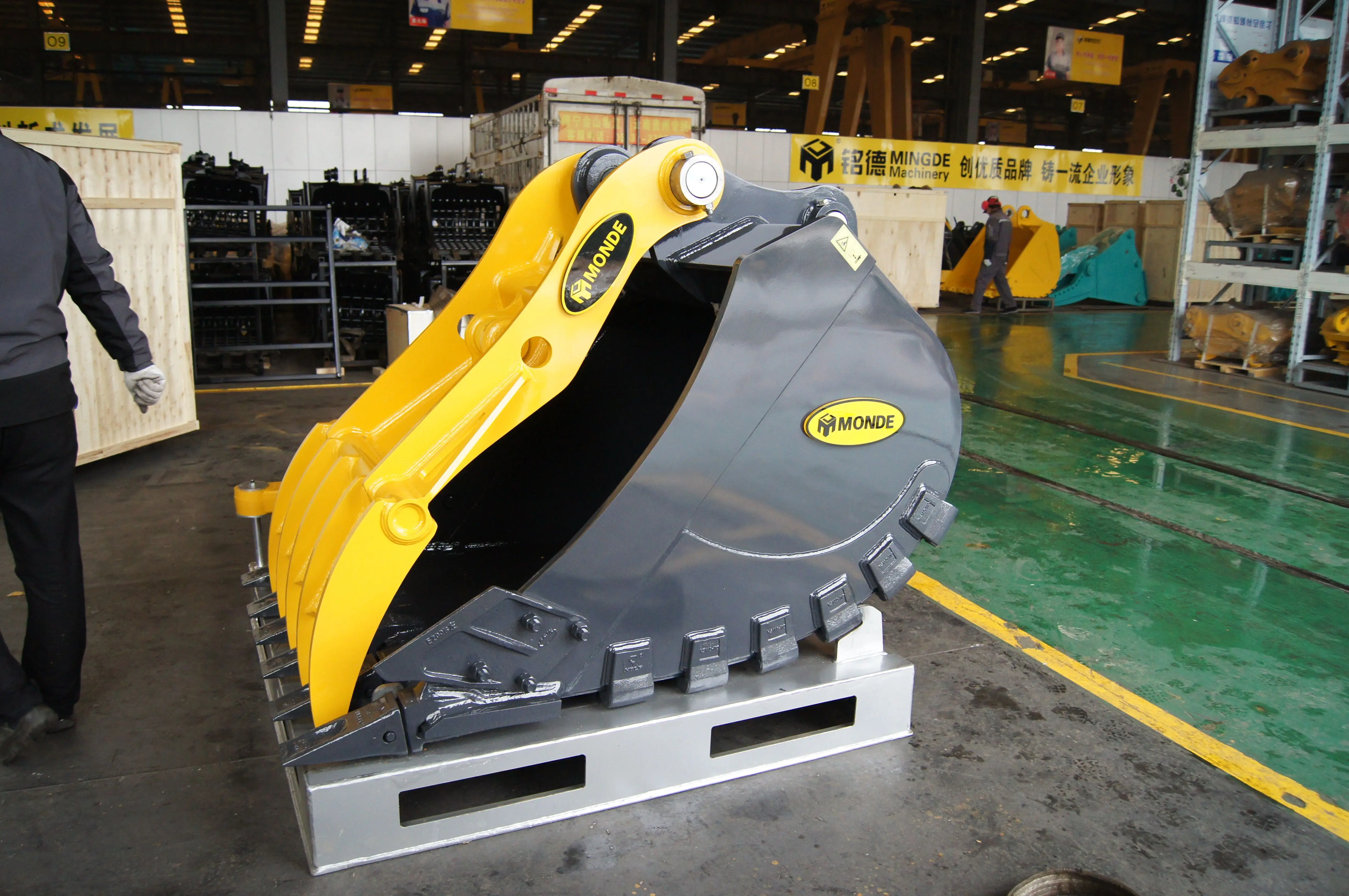 Excavator Attachment Hydraulic Thumb Bucket And Excavator Grab Bucket Price For Sale
