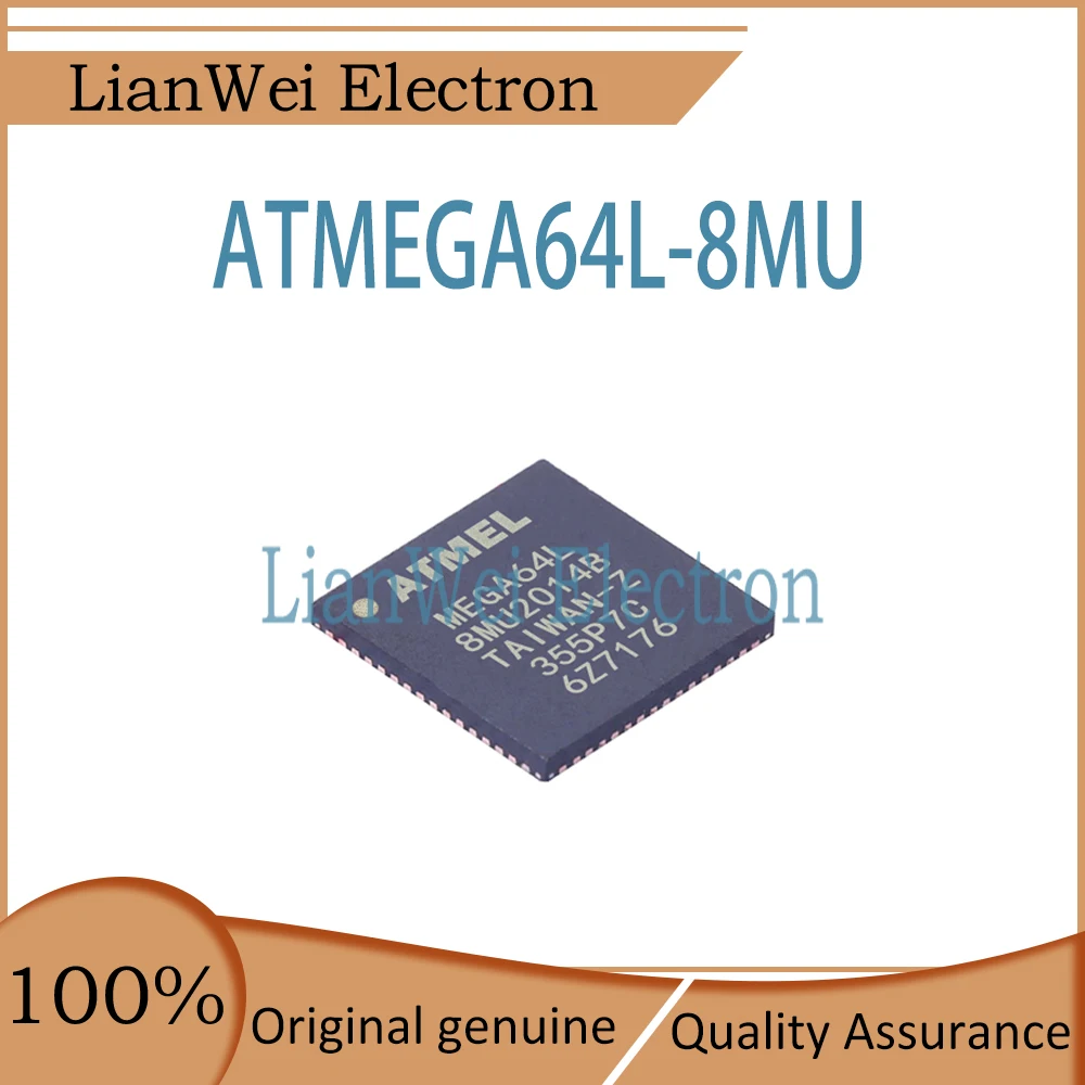 ATMEGA64L ATMEGA64L-8MU ATMEGA64 IC MCU Chipset QFN-64