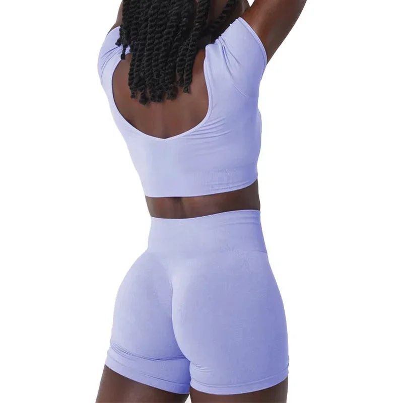 

Serene Seamless Bra Spandex Top Woman Fitness Elastic Breathable Breast Enhancement Leisure Sports Underwear（customized Logo）