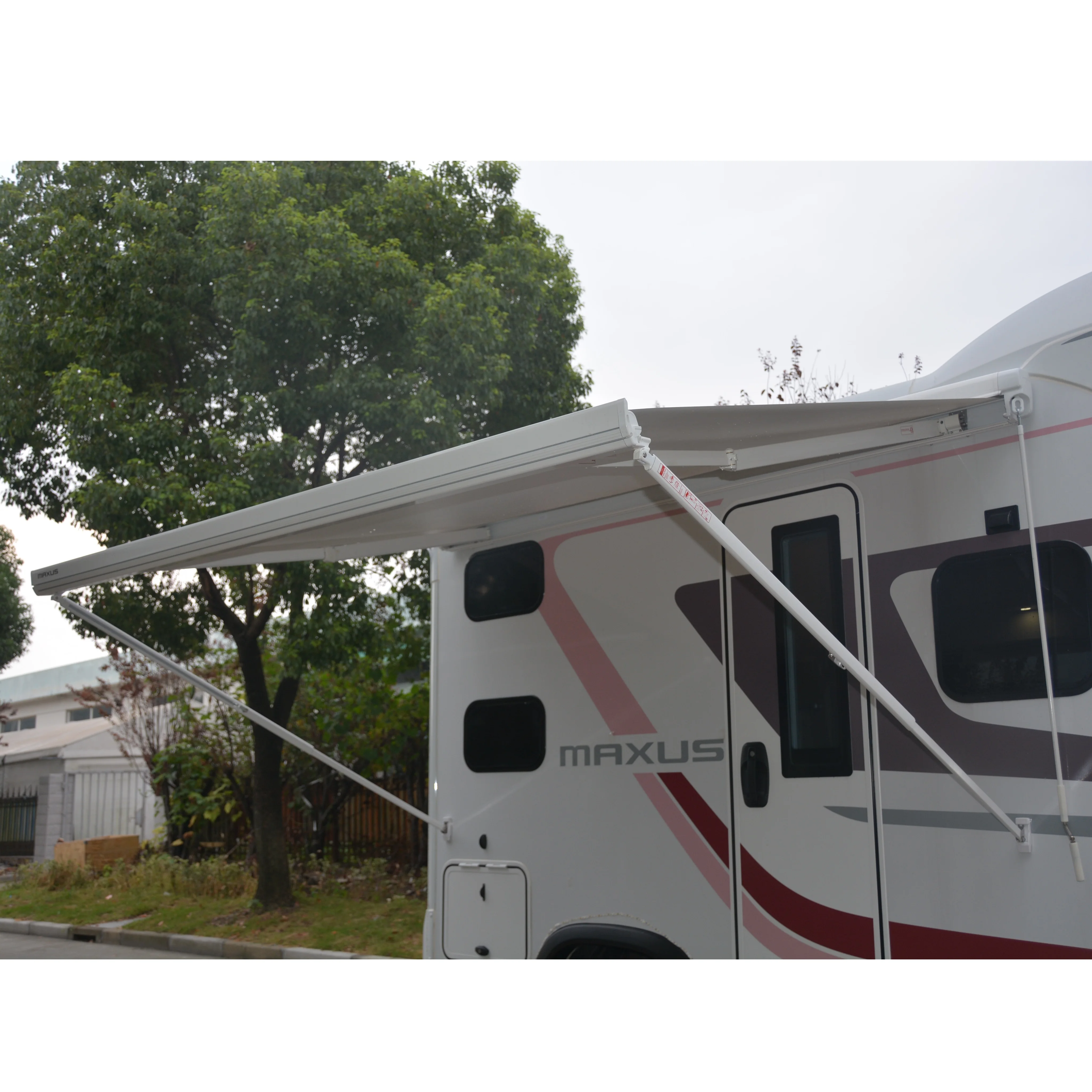 

Lightweight Vinyl PVC Folding Electric or Manual Camping Van Car Trailer Caravan Motorhome Camper RV Awning