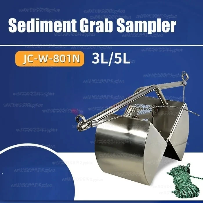 Stainless Steel Mud Collection Vehicle, Mud Dredging Equipment, Lake Bottom Sludge Grab Sampler, Grab Bucket