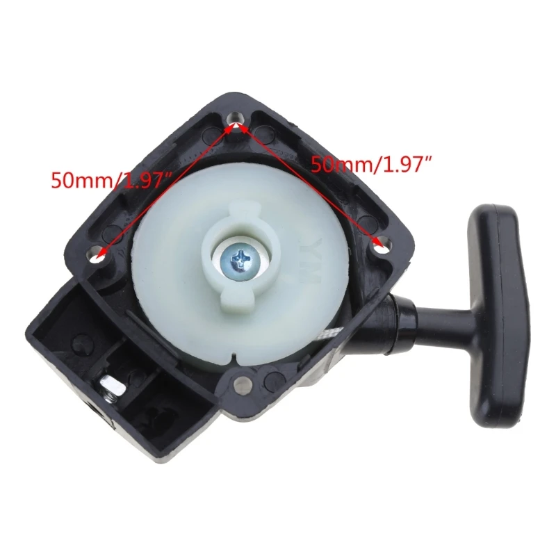 Recoil Pull Starter Assembly เครื่องตัดหญ้า Recoil Pull Starter เปลี่ยนพลาสติก Dropship