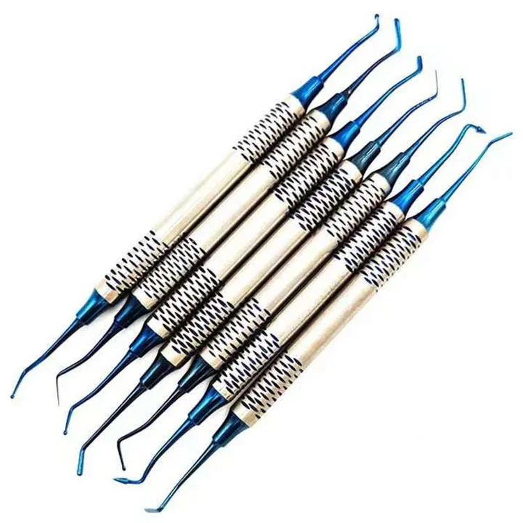 

6 In 1 Dentals Instrument Composite Resin Filling Spatula Filler Dentals Hygiene Kit Dentistry Tool