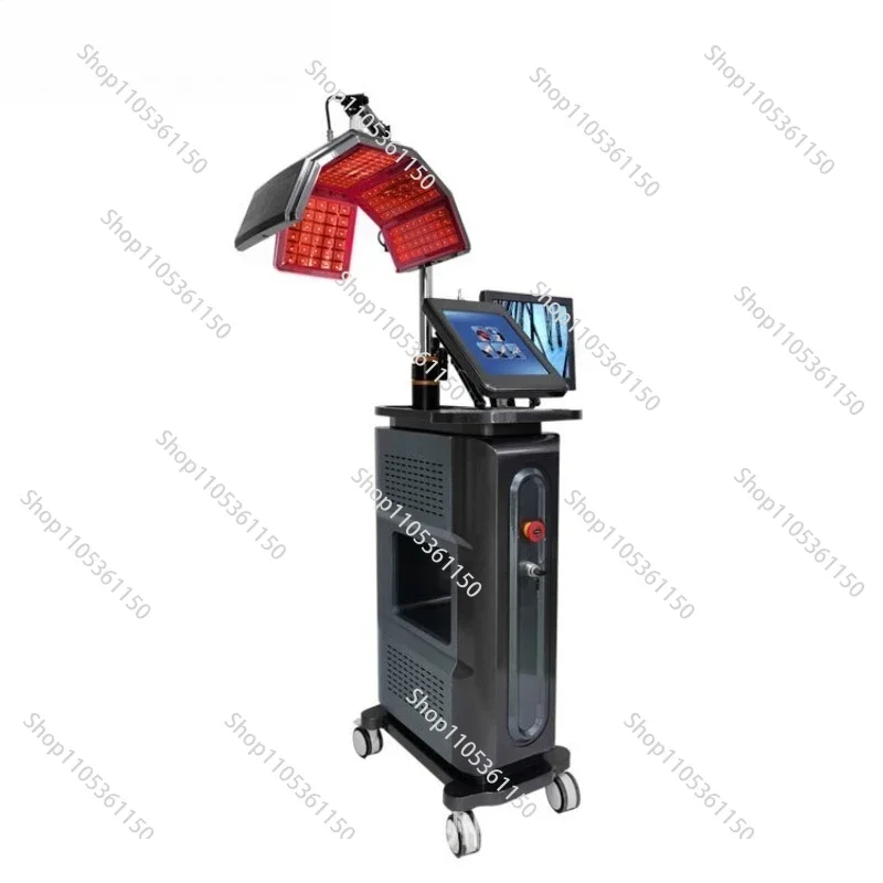 Scalp care multifunctional detector, hair follicle integrated machine, high-frequency massage laser hair generator