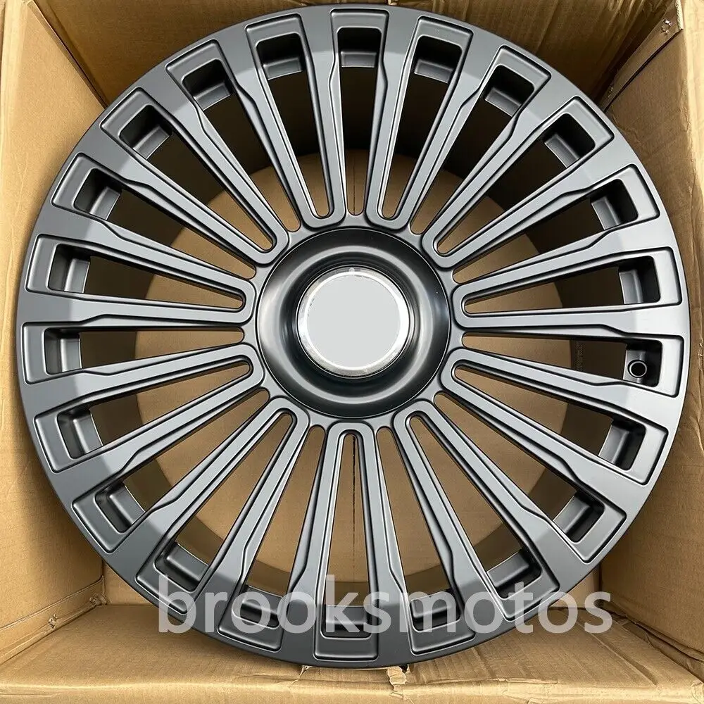 

АТЛАСНЫЕ ЧЕРНЫЕ КОЛЕСЫ FORGED M STYLE 22 ДЮЙМА ПОДХОДИТ ДЛЯ TESLA MODEL X 22X9 22X10