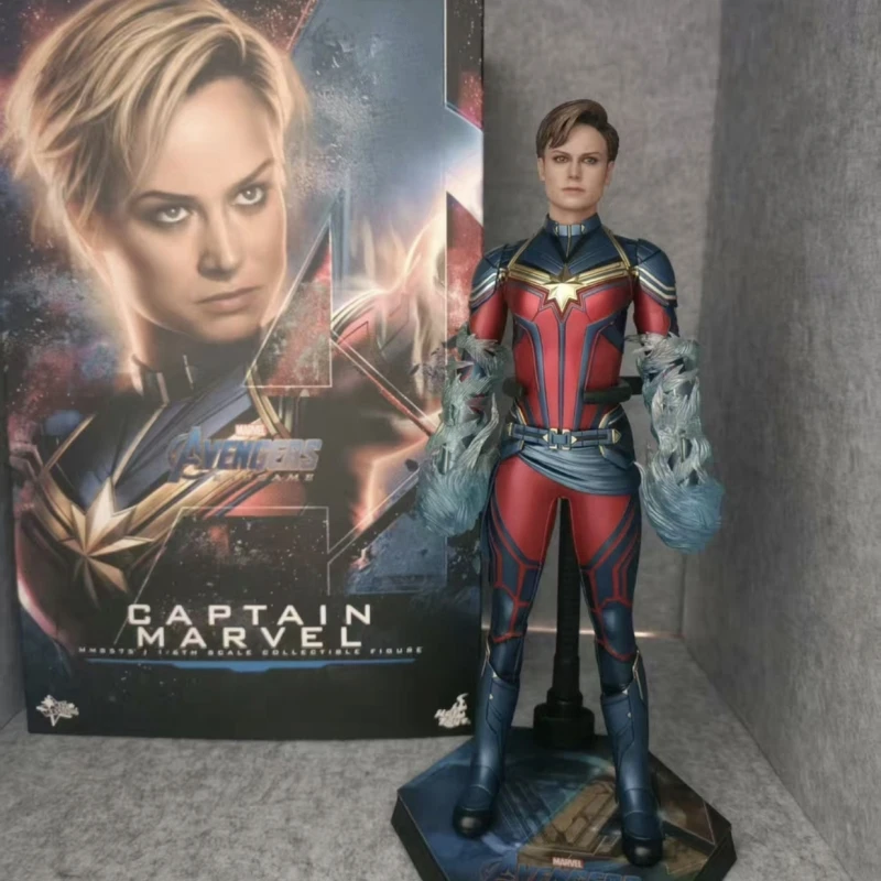 

In Stock Genuine Hottoys Ht Mms575 Mms522 Mms521 Avengers 4: Captain Marvel 1.0 2.0 Action Figure Model Toys Christmas Gift