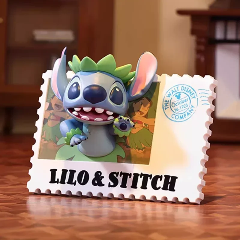 

MINISO Disney Retro Stamp Series Blind Box Toys Kawaii Anime Action Figure Caixa Caja Surprise Mystery Box Dolls Girls Gift