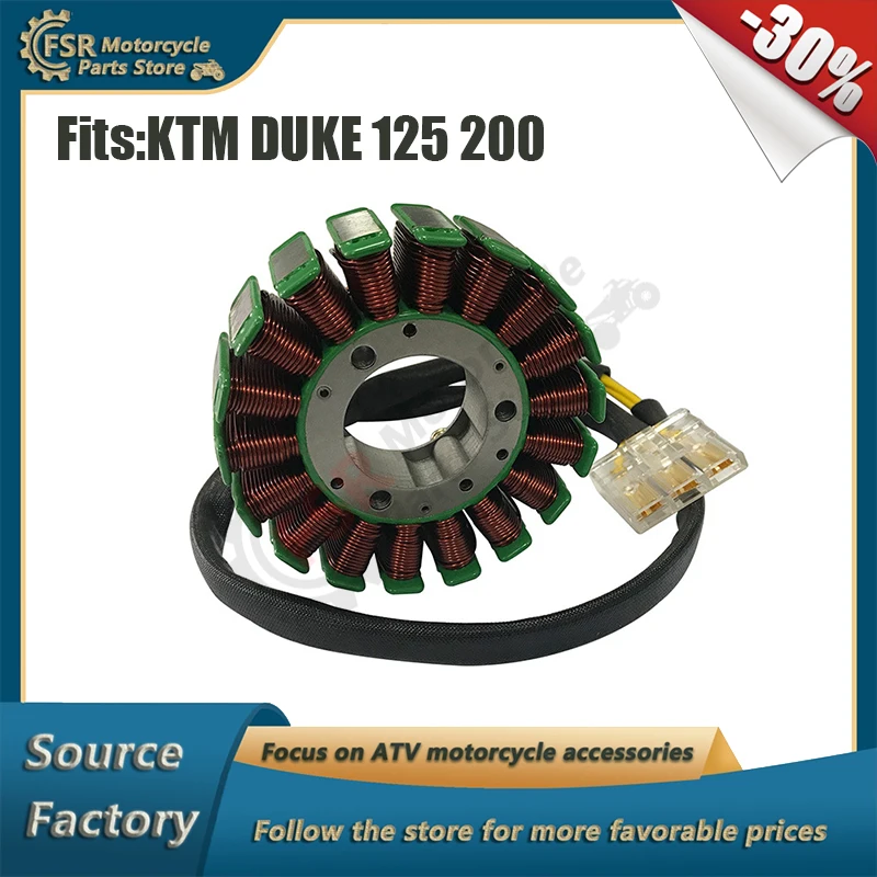 

Magneto stator coil,Fits KTM DUKE 125 200 RC125 RC200 ABS,buggy motorcycle parts,P/N:90139004000 90539004000 90539004100