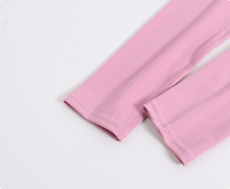 Autumn Solid Kid Leggings Girl Thin Tights Sweatpants 2+y Child Casual Ankle Length Pants Spring Toddler Skinny Cropped Trousers