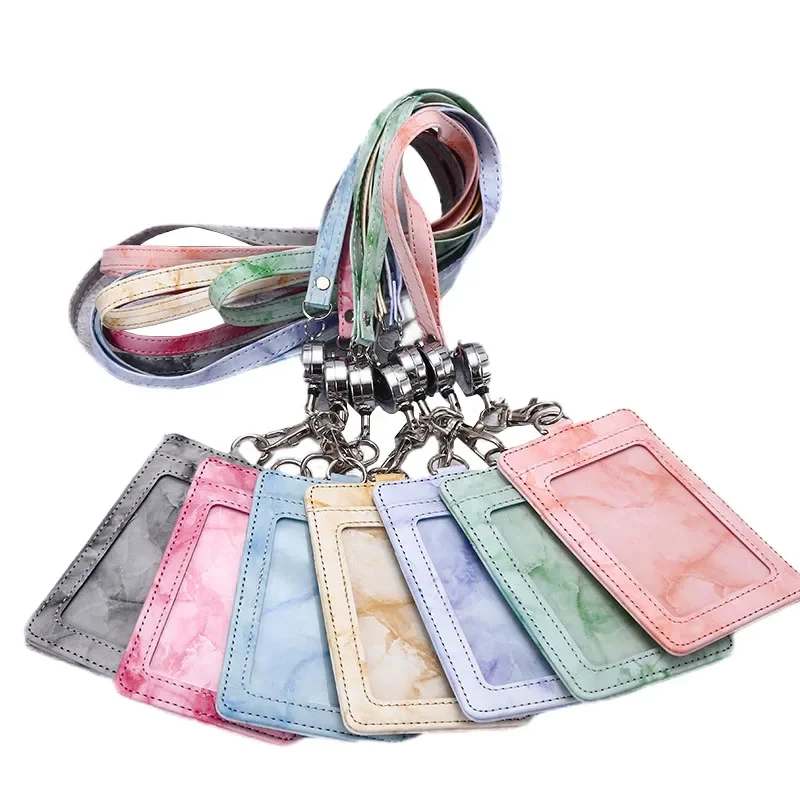 Pu Marble Style Credit Card Holder Bags Women Fashion Men ID Bank Card Protectors Purse Bags Business Card Holder Wallets Case