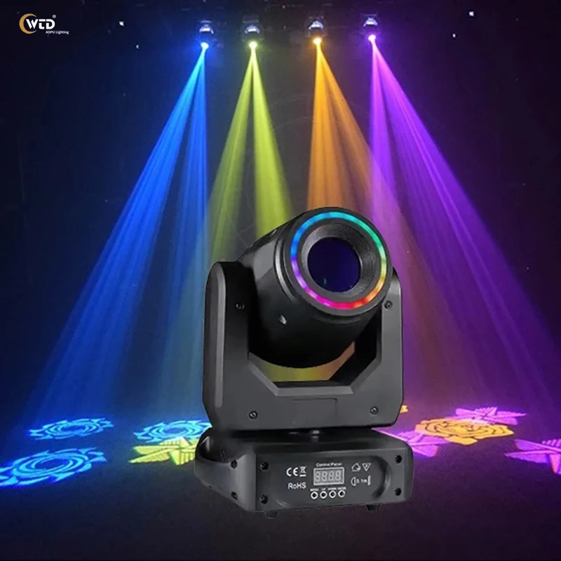 

AOPU 100W Pattern LED Beam Moving Head Light DJ Disco Stage Lighting for Wedding Concert