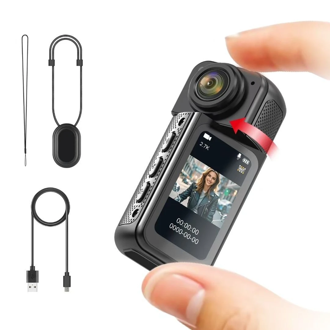 

Ultra-long Battery Life Thumb-sized Action Camera S70 Pet WiFi Camera HD First-person View Pocket Camera DV