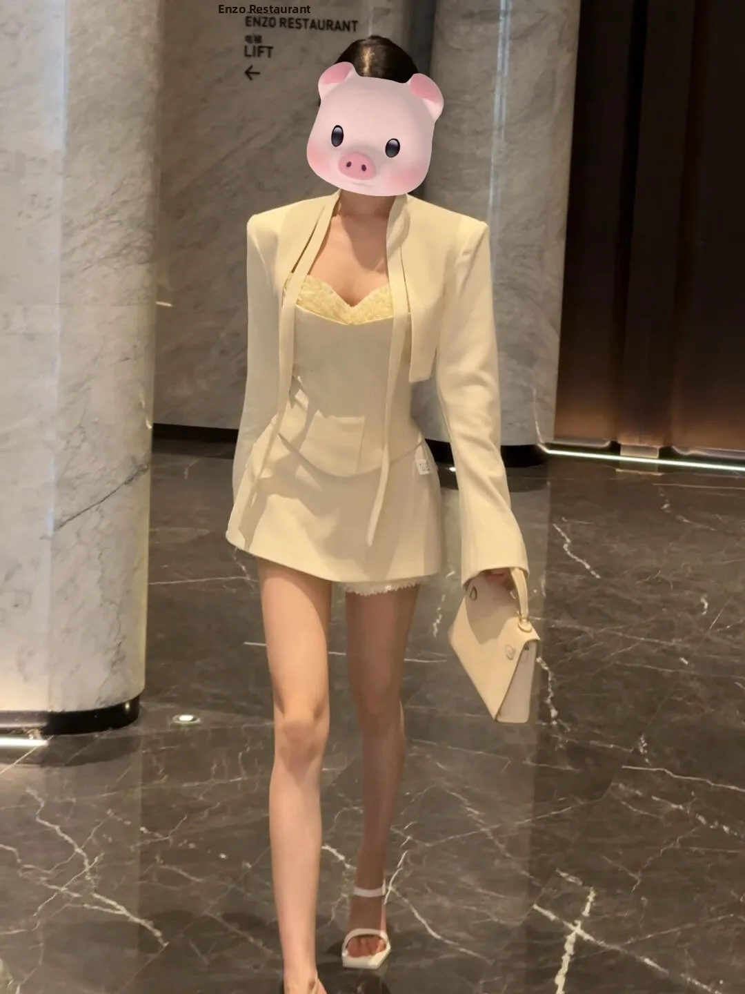 

Женский комплект ort Jaet для поездок на работу с жилетом, ранняя осень f Юбка, модный корейский комплект с длинным светом, кружево с высокой талией