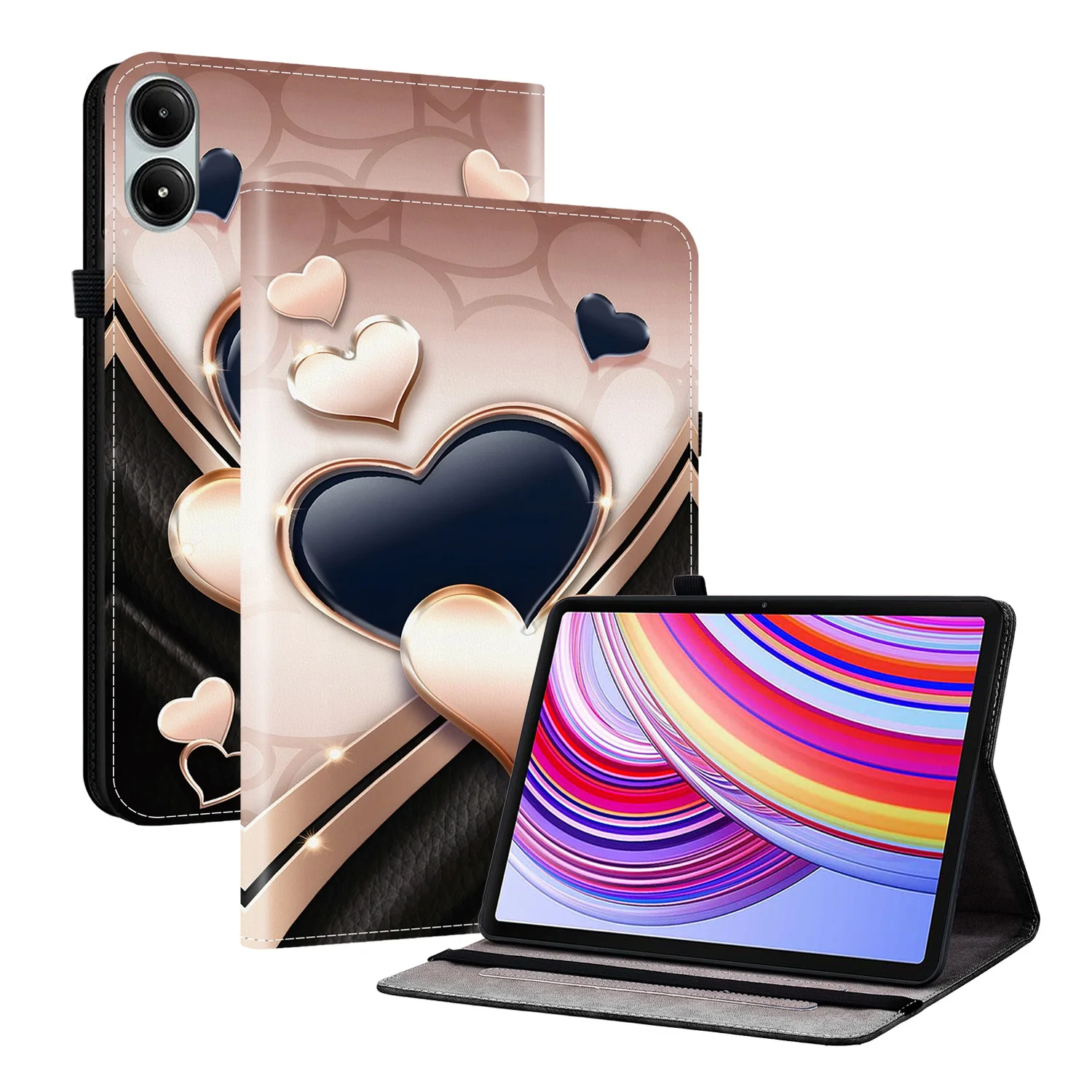 Adjustable Stand Case Universal for Xiaomi Redmi Pad 2 Pro 2025 Poco Pad 2024 12.1