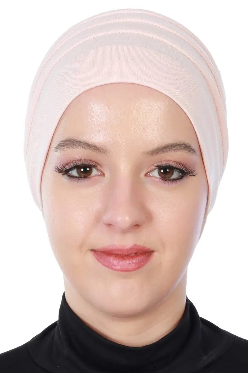 Baskenmütze Modell hijab Knochen pulver