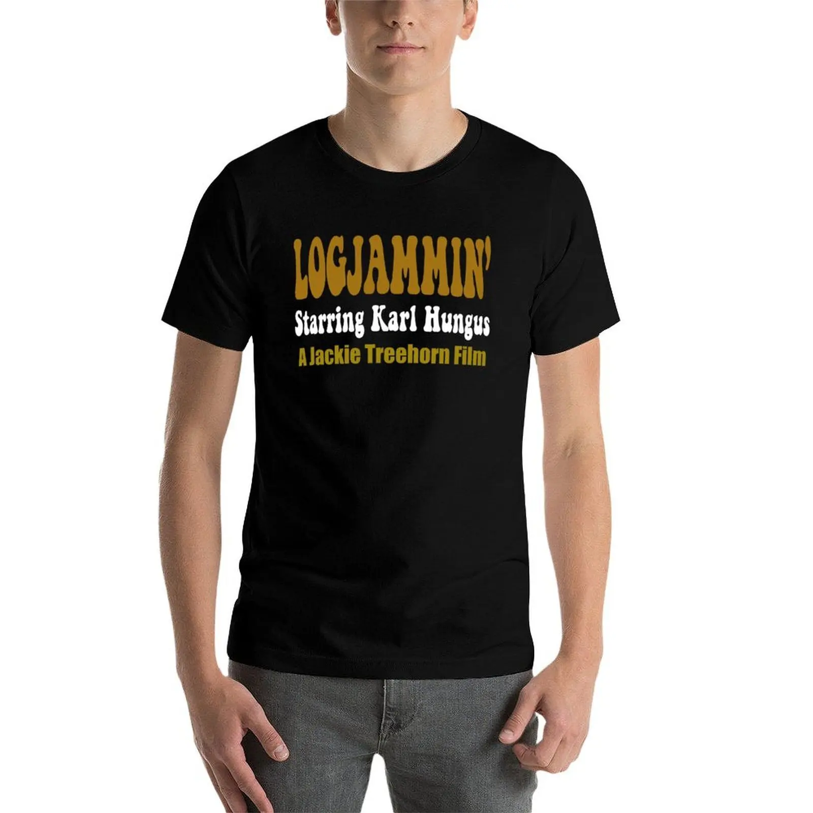 Logjammin- The Big Lebowski T-Shirt t shirts for man slim fit graphic t shirts for man printed t