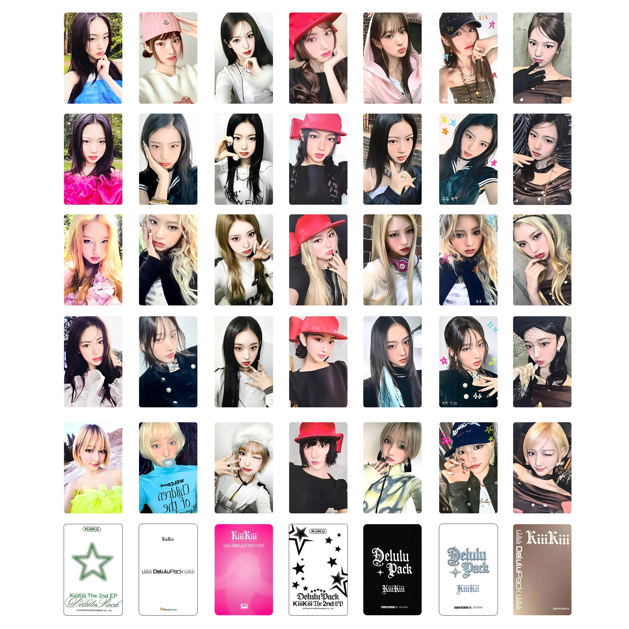 Fan Favorite KPOP Merchandise Lomo Cards Album Themed Collection Photo Cards Portable Pocket Cards